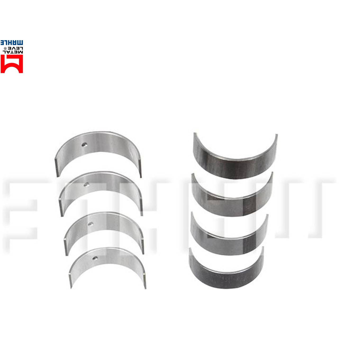 Jogo de Bronzina de Biela 0,25 - Mahle Metal Leve - BB-713-J 0,25