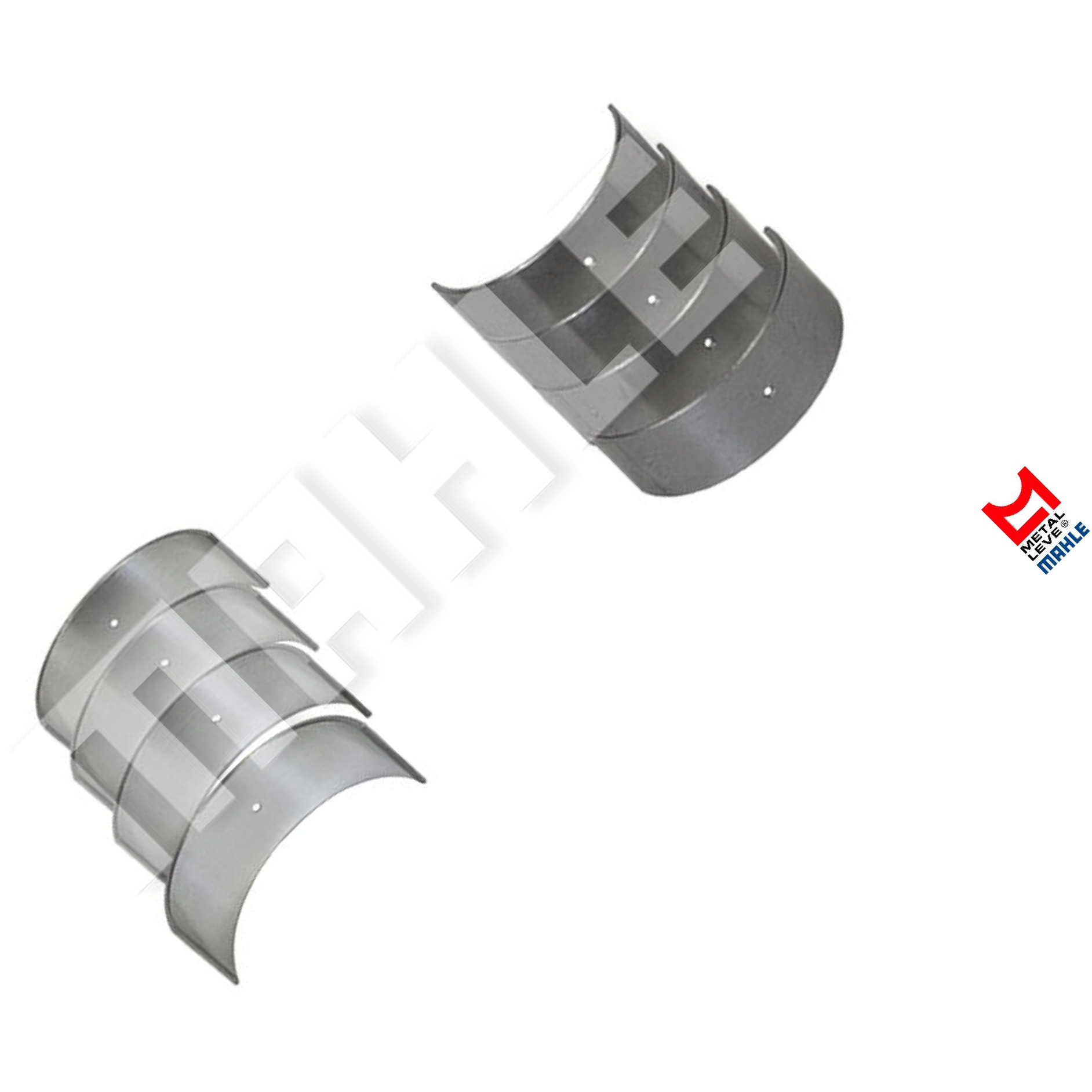 Jogo de Bronzina de Biela 0,50 - Mahle Metal Leve - BB-503-J 0,50