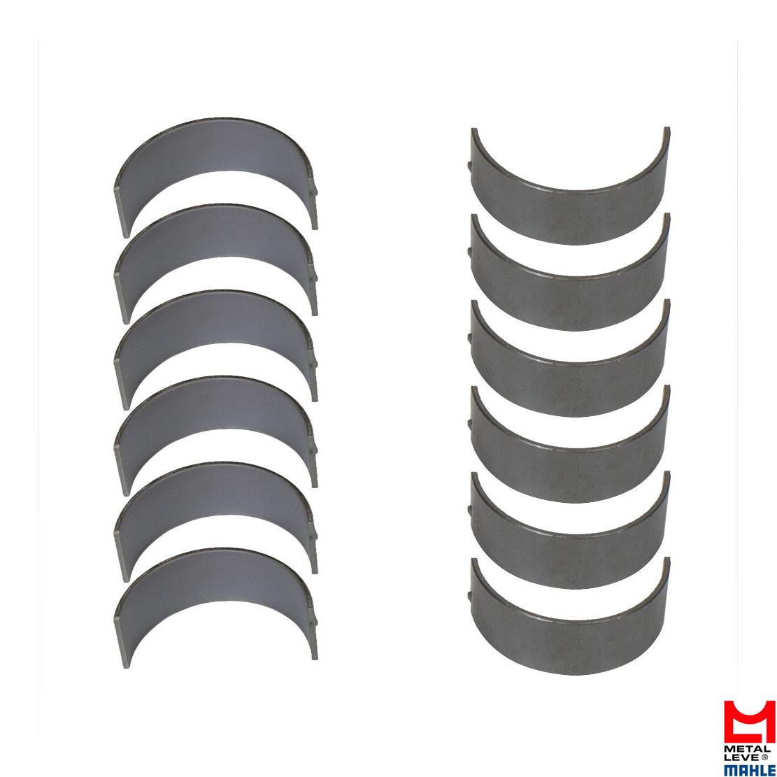 Jogo de Bronzina de Biela 0,50 - Mahle Metal Leve - BB-367-J 0,50