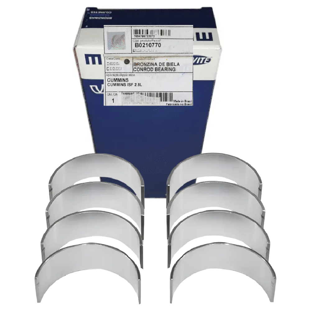 Jogo de Bronzina de Biela 0,50 - Mahle Clevite - B0210770 0,50