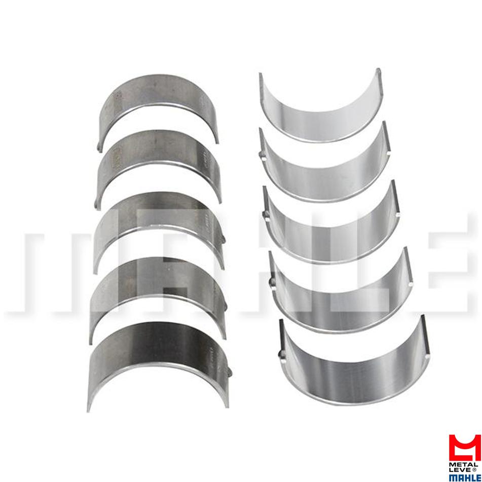 Jogo de Bronzina de Biela 0,75 para Mercedes-Benz Accelo 715 C - Mahle Metal Leve - BB-462-J 0,75
