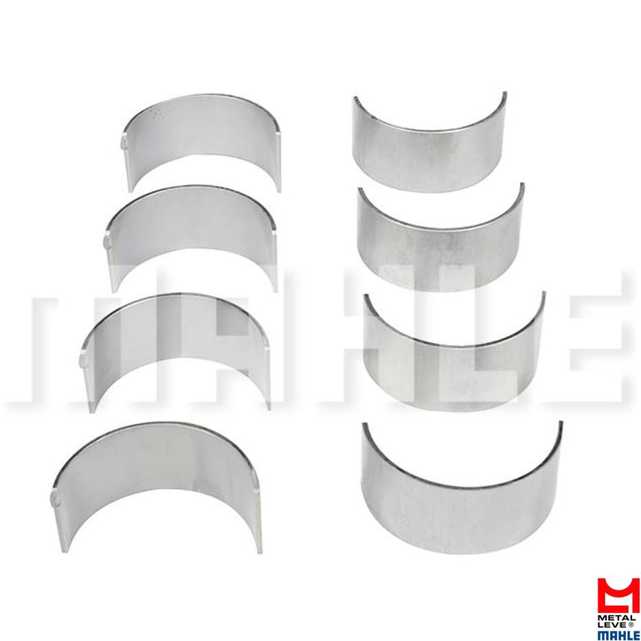 Jogo de Bronzina de Biela 0,762 para Ford F-4000 - Mahle Metal Leve - BB-197-J 0,762