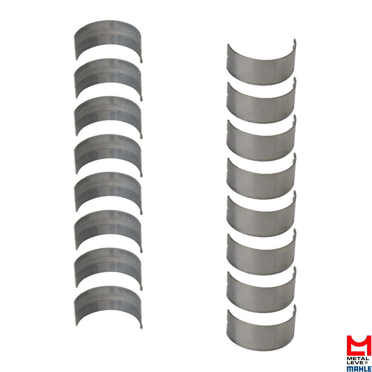 Jogo de Bronzina de Biela SPA 0,50 para Scania L 140 e L 141 - Mahle Metal Leve - SBB-319-J 0,50 SPA