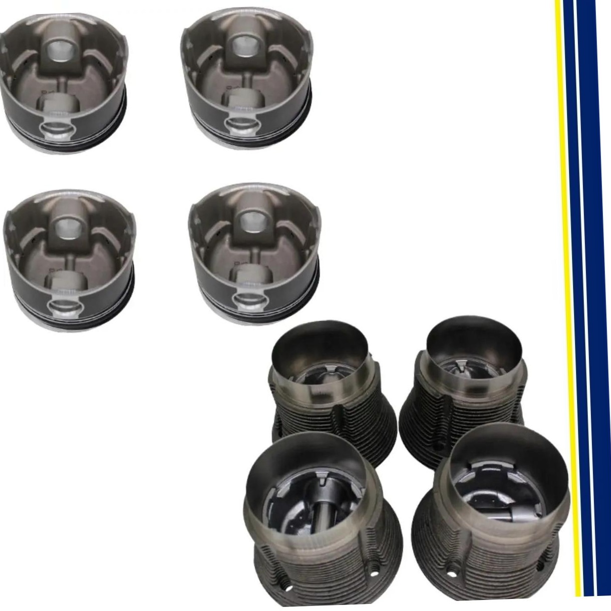 Kit para Motor STD para Volkswagen SP2 - Mahle Metal Leve - K9791 STD