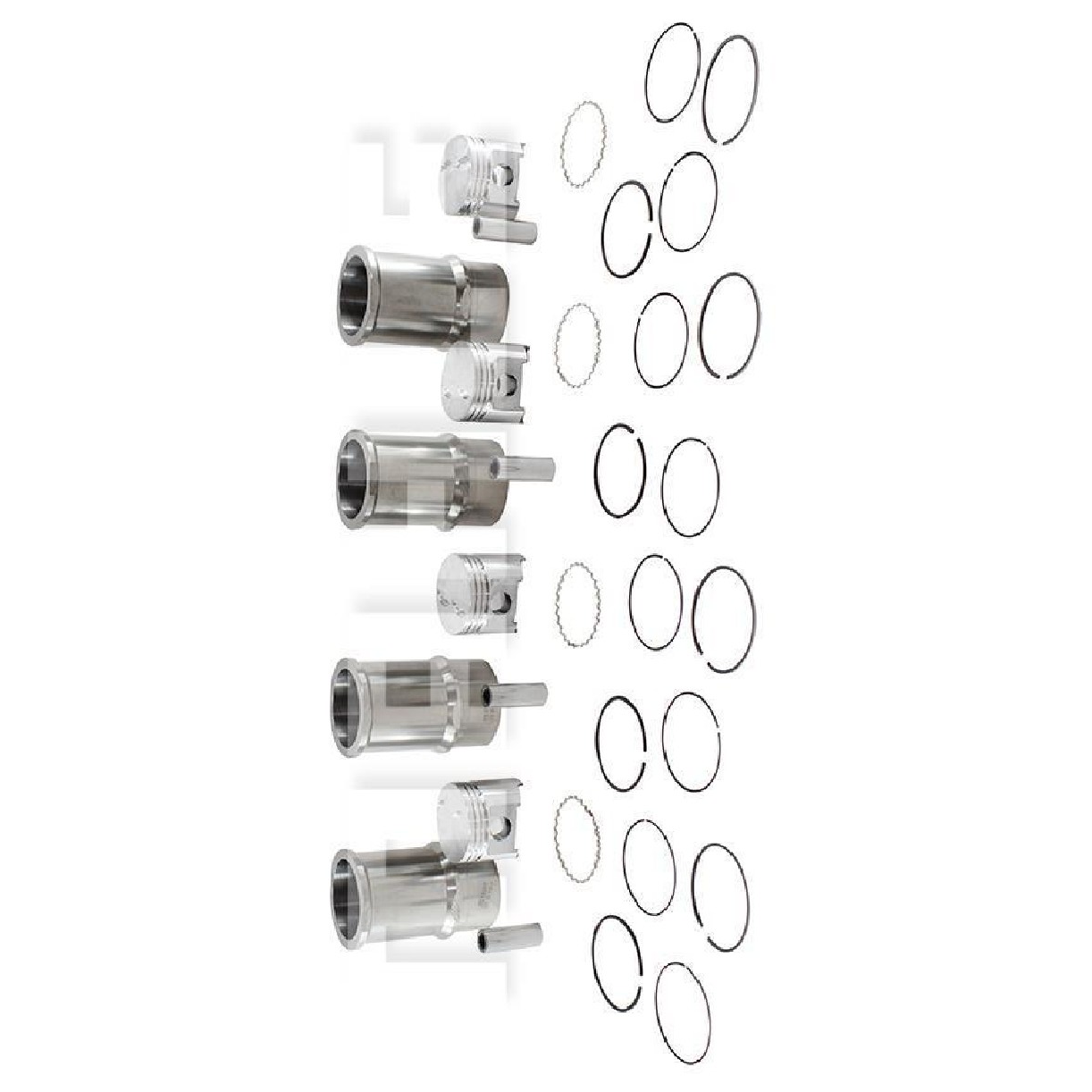 Kit para Motor STD para Ford Escort e Volkswagen Gol - Mahle Metal Leve - K2092 STD