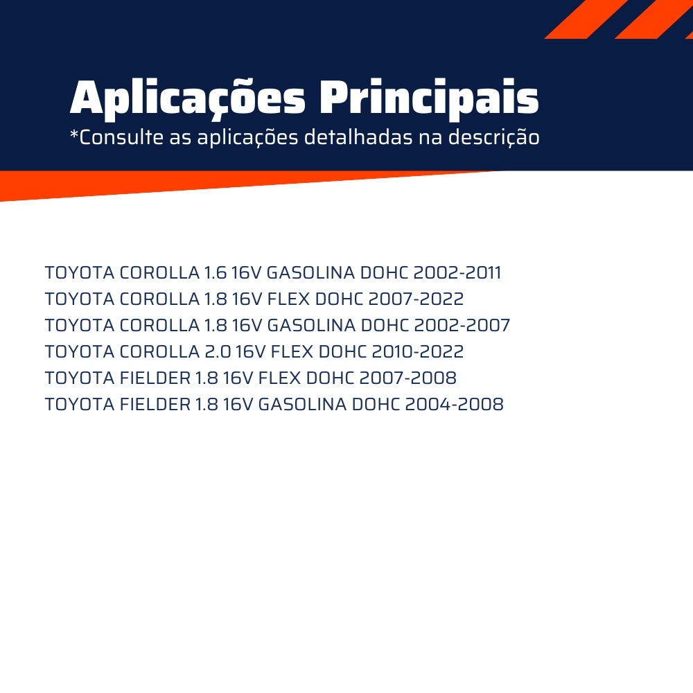 Par de Arruelas de Encosto 0,25 para Toyota Corolla e Fielder - Mahle Metal Leve - AE-367-J 0,25