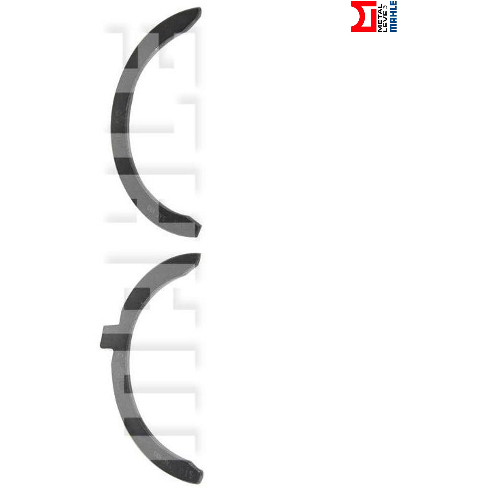 Par de Arruelas de Encosto Spa 0,25 - Mahle Metal Leve - SAE-100-P 0,25 SPA