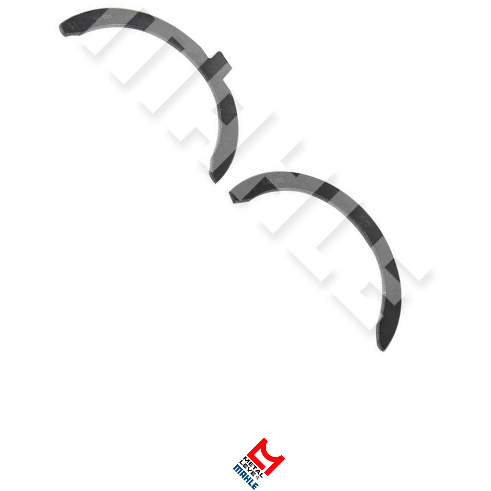 Par de Arruelas de Encosto Spa 0,25 - Mahle Metal Leve - SAE-100-P 0,25 SPA