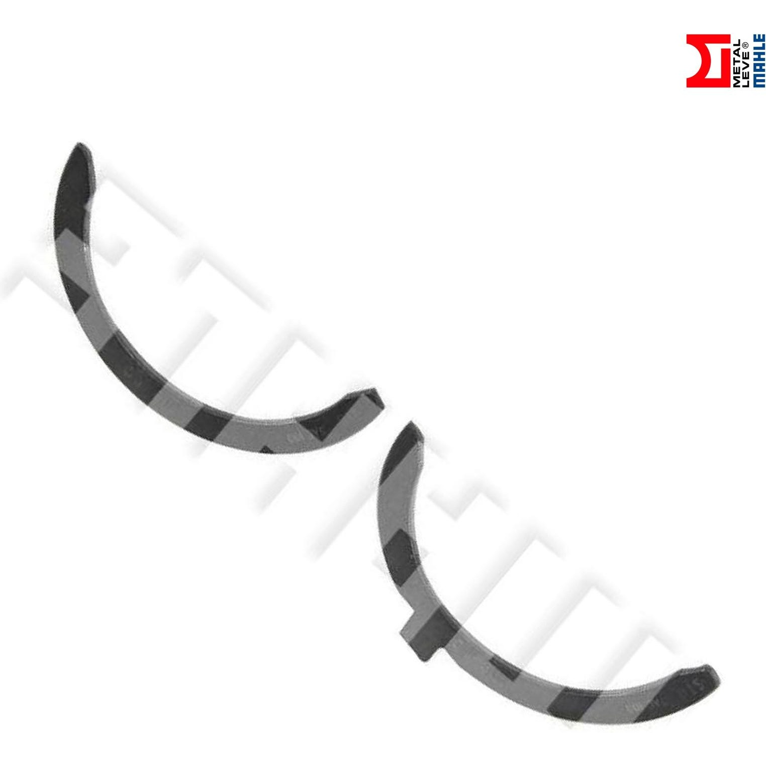 Par de Arruelas de Encosto Spa 0,50 - Mahle Metal Leve - SAE-100-P 0,50 SPA