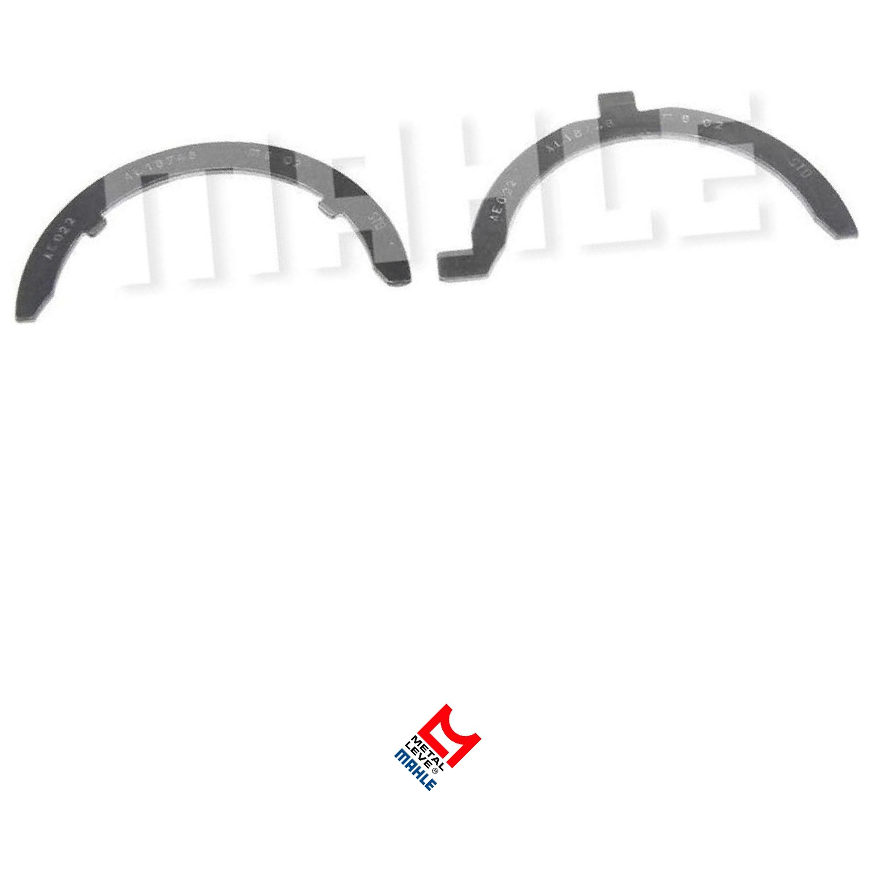 Par de Arruelas de Encosto Std - Mahle Metal Leve - AE-022-P STD