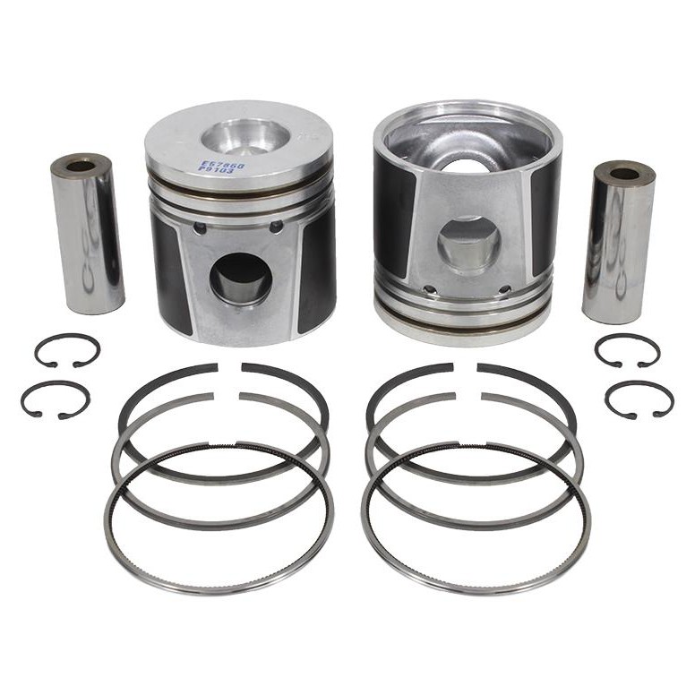 Jogo com 2 Pistões com Anéis 0,50 para Land Rover Defender e Mercedes-Benz Sprinter 412 - Mahle Metal Leve - P&A9103 0,50