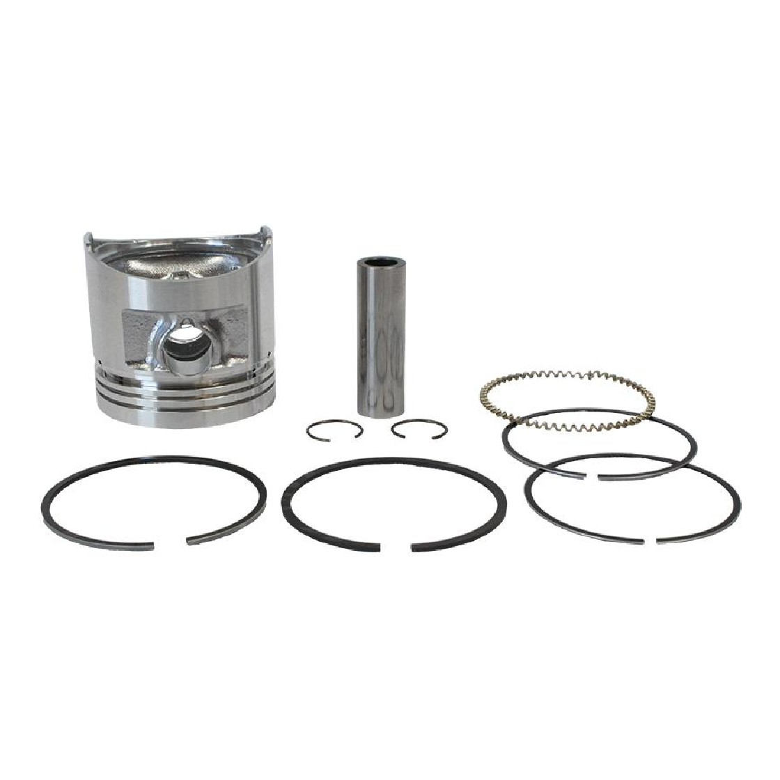 Pistão Com Anéis 0,25 - Mahle Metal Leve - P&A1367 0,25