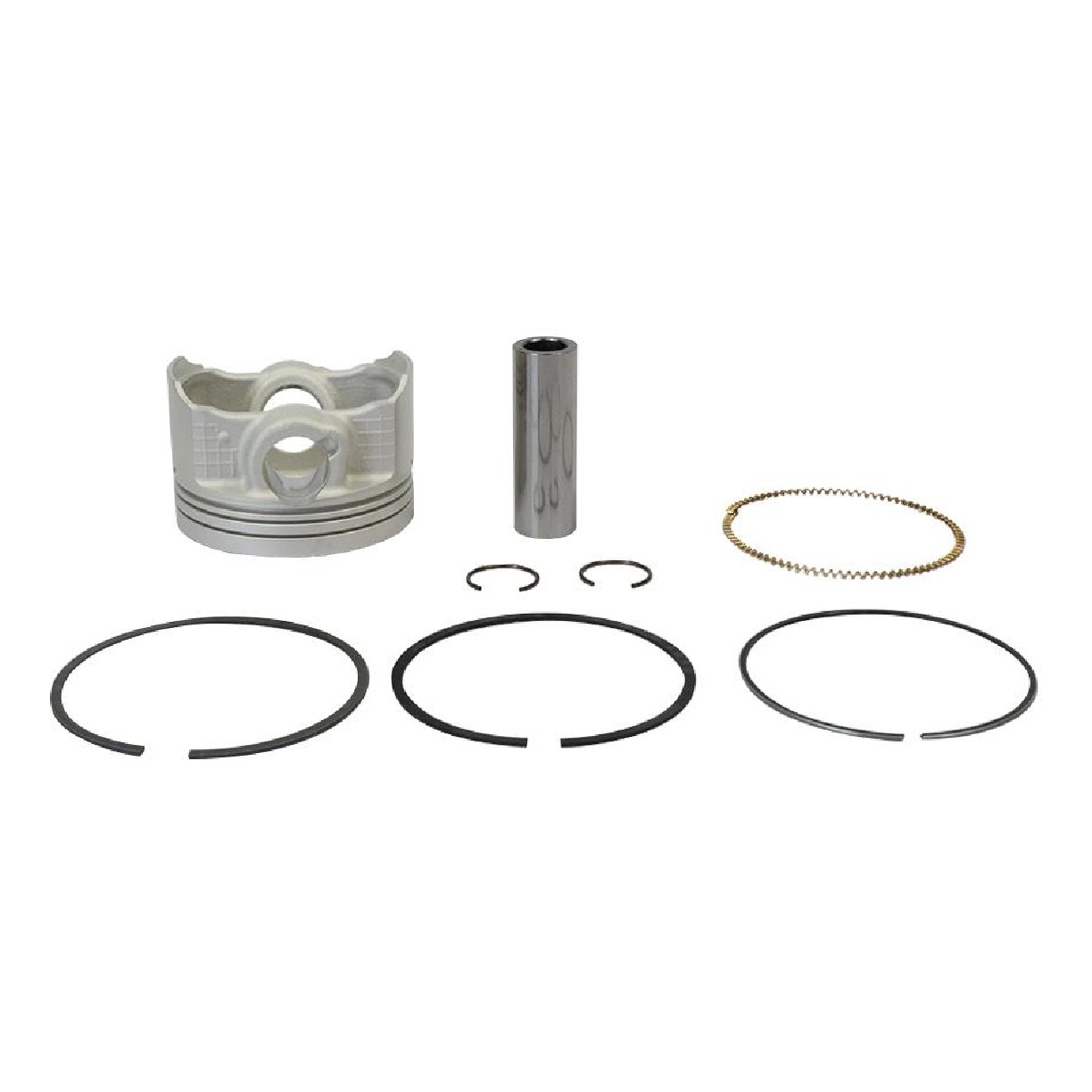 Pistão Com Anéis 0,25 - Mahle Metal Leve - P&A9816 0,25