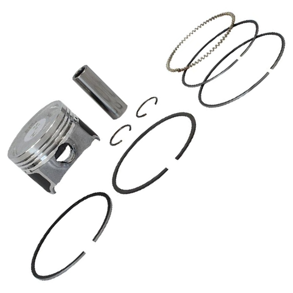 Pistão com Anéis 0,25 para Suzuki Burgman AN 125 - Mahle Metal Leve - P&A9818 0,25