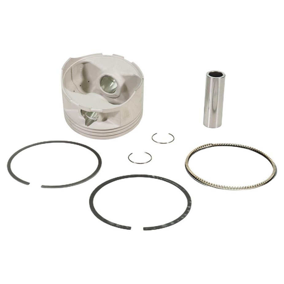 Pistão com Anéis 0,25 para Honda NX 400i FALCON e NX4 FALCON 400 - Mahle Metal Leve - P&A9841 0,25