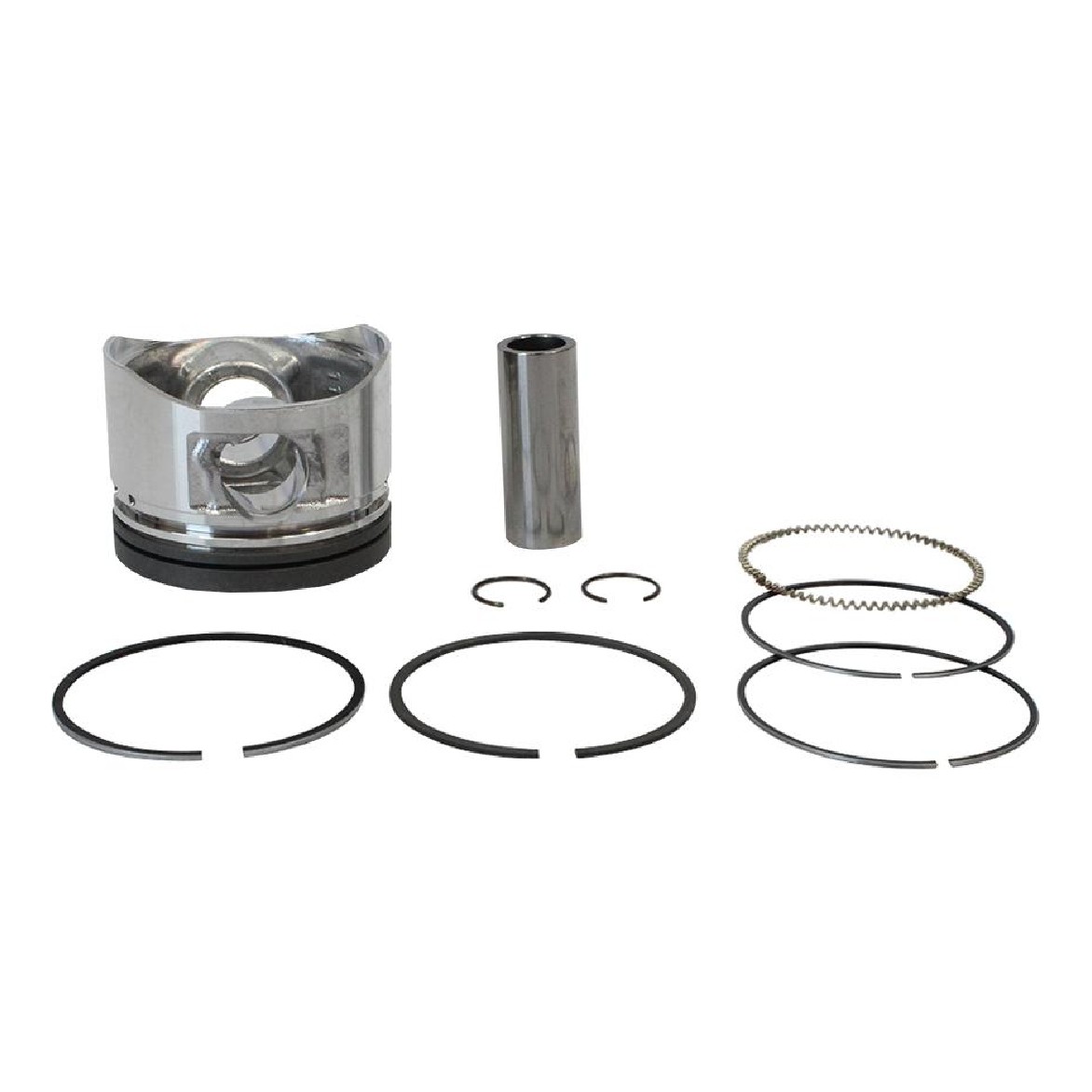 Pistão com Anéis 0,25 para Yamaha NEO AT 115 - Mahle Metal Leve - P&A9856 0,25