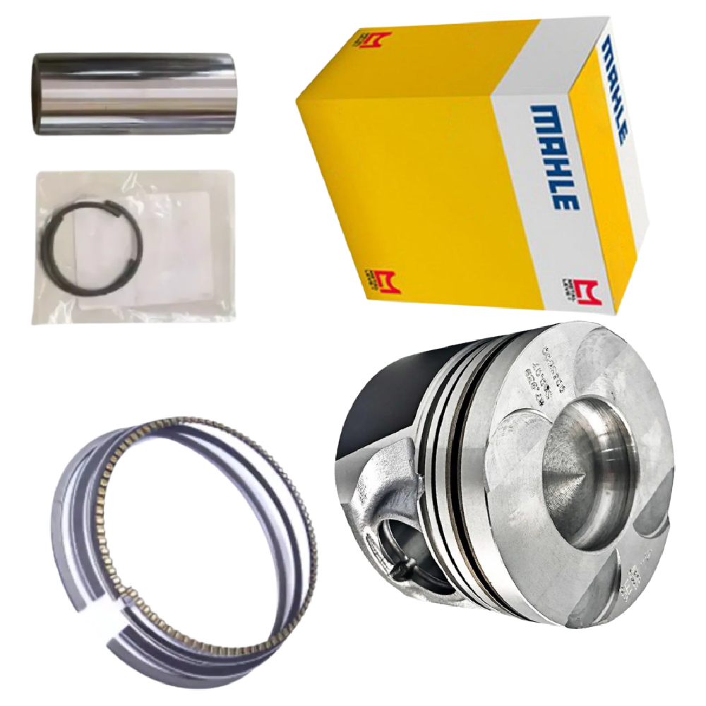 Pistão com Anéis 0,50 - Mahle Metal Leve - P&A9198 0,50
