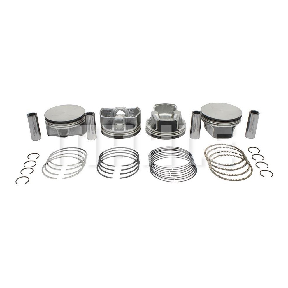Jogo com 4 Pistões com Anéis 0,50 para Chevrolet Spin - Mahle Metal Leve - P&A9801 0,50