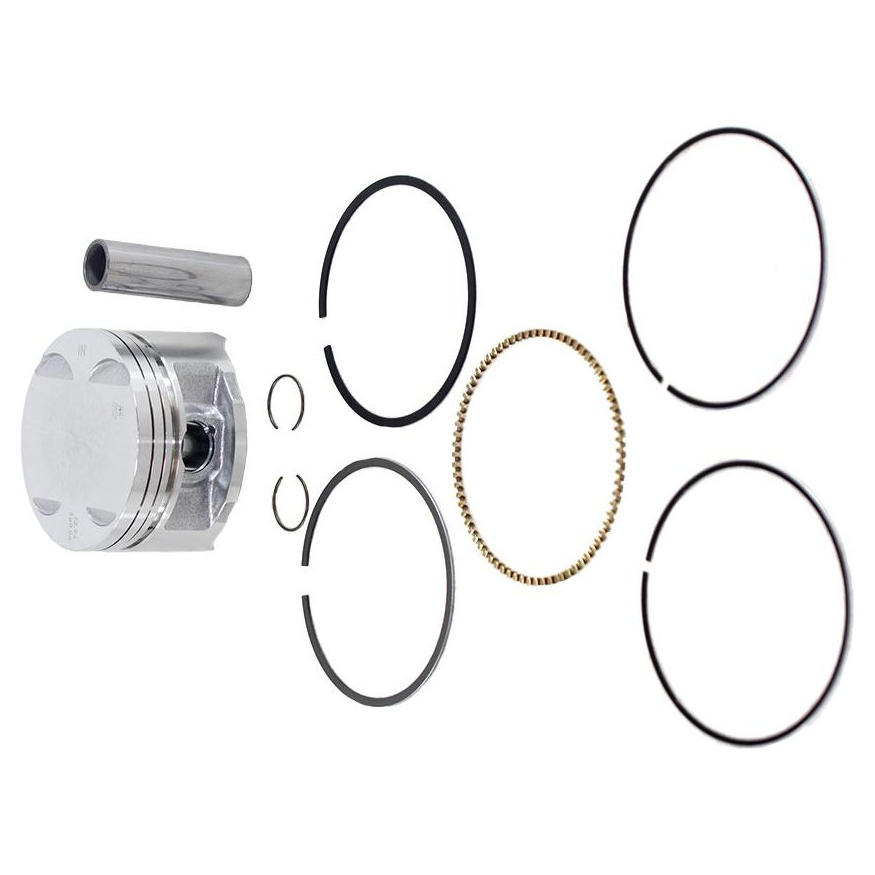 Pistão com Anéis 0,50 para Honda CBX 250 Twister e XR 250 TORNADO - Mahle Metal Leve - P&A9201 0,50