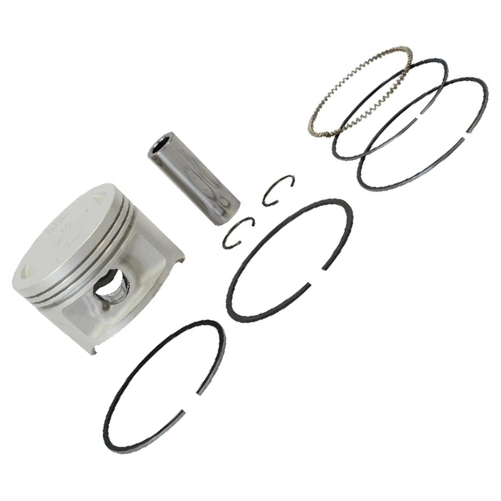 Pistão com Anéis 0,50 para Suzuki Intruder 125 e YES 125 - Mahle Metal Leve - P&A9823 0,50