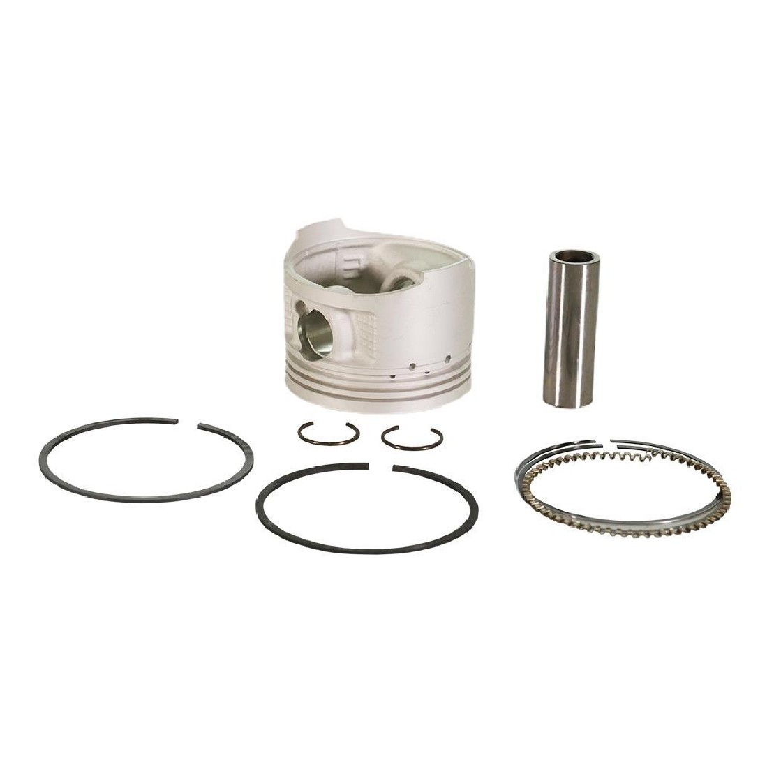 Pistão com Anéis 0,50 para Yamaha Crypton 105 - Mahle Metal Leve - P&A9867 0,50