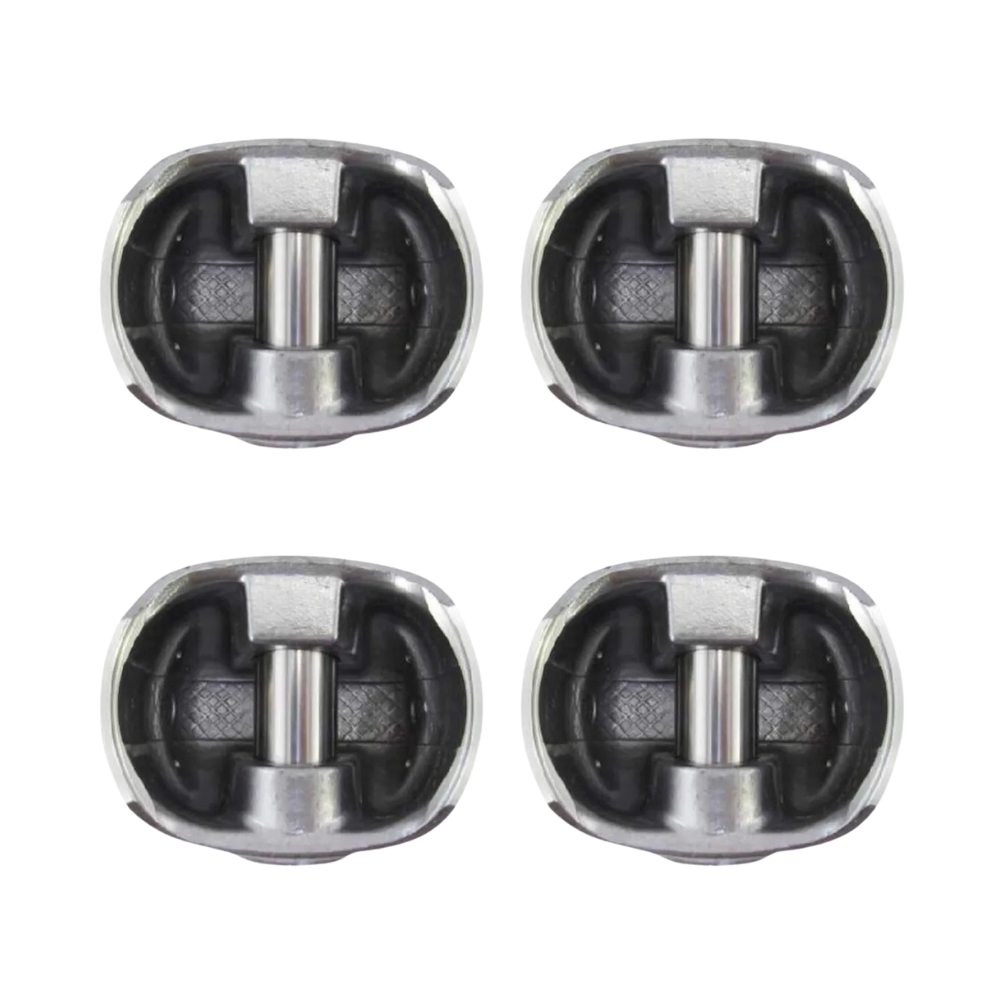 Jogo com 4 Pistões com Anéis 0,50 - Mahle Metal Leve - P&A9126 0,50