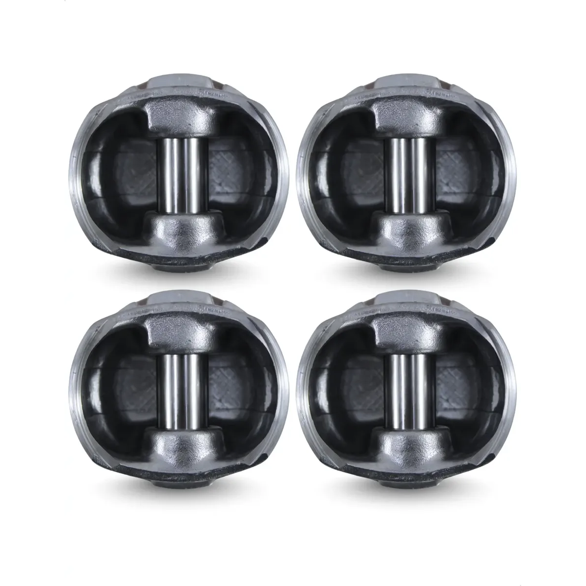 Jogo com 4 Pistões com Anéis 0,50 - Mahle Metal Leve - P&A9267 0,50