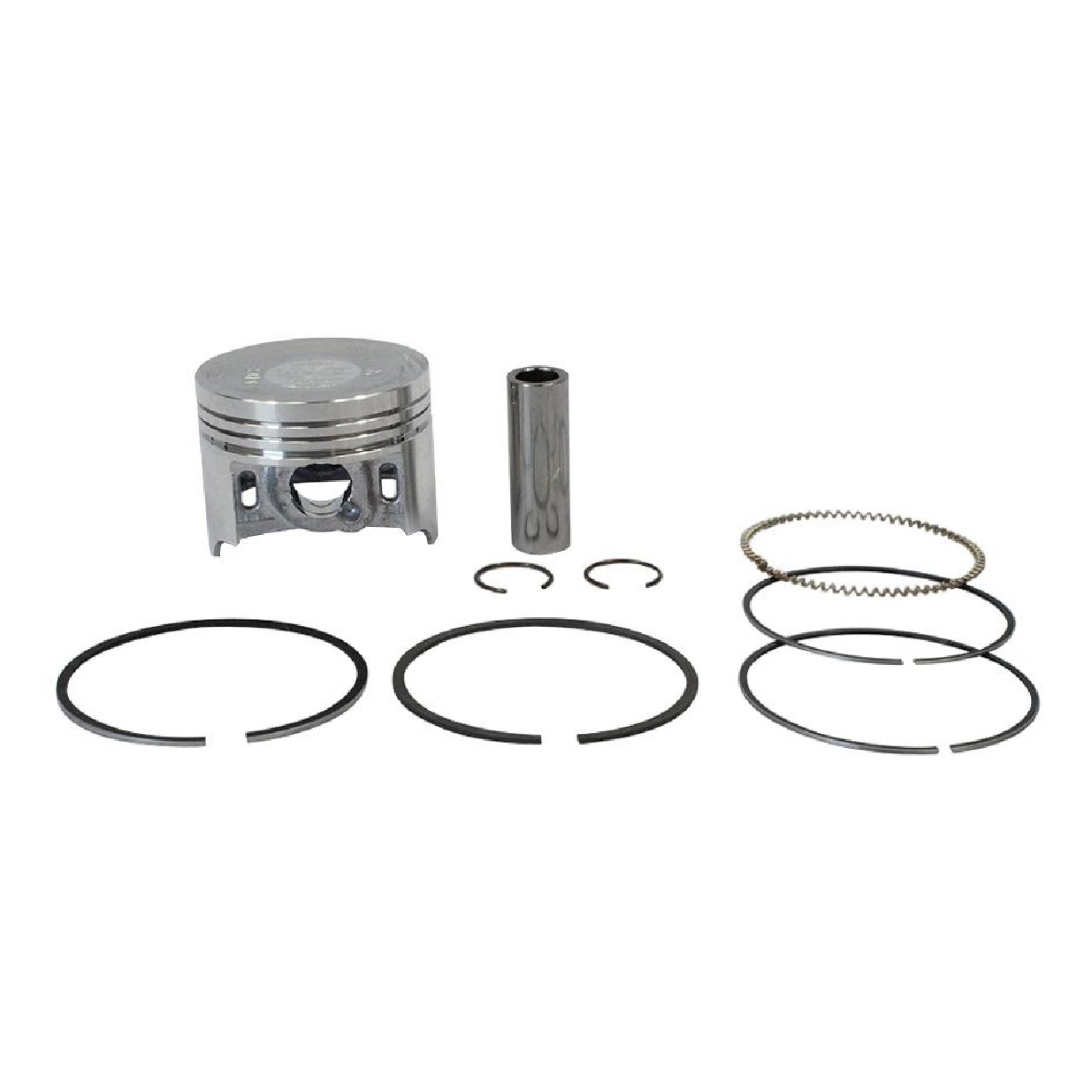 Pistão com Anéis 0,75 para Honda Biz 110 e Pop 110 - Mahle Metal Leve - P&A9855 0,75