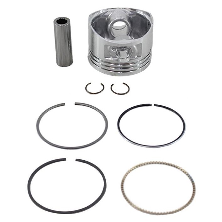 Pistão com Anéis 1,00 para Yamaha Crypton T115 - Mahle Metal Leve - P&A9808 1,00