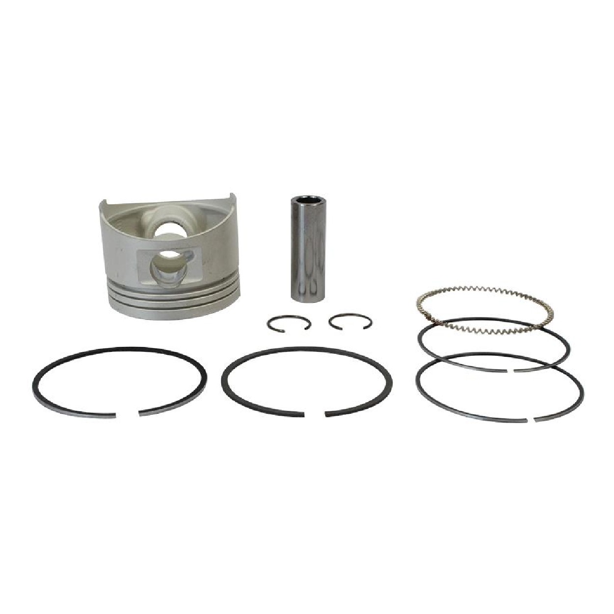 Pistão com Anéis 1,00 para Honda Lead 110 - Mahle Metal Leve - P&A9824 1,00