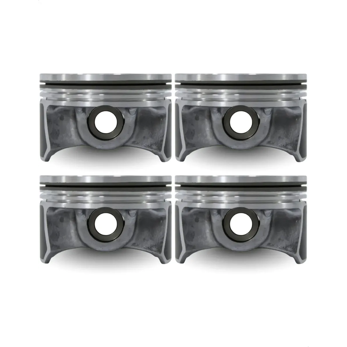 Jogo com 4 Pistões com Anéis SPA 0,40 para Fiat Mobi - Mahle Metal Leve - SP&A9803 0,40 SPA