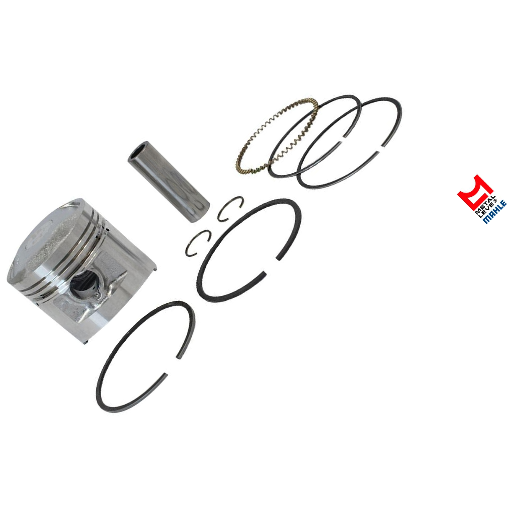 Pistão Com Anéis Std - Mahle Metal Leve - P&A1367 STD
