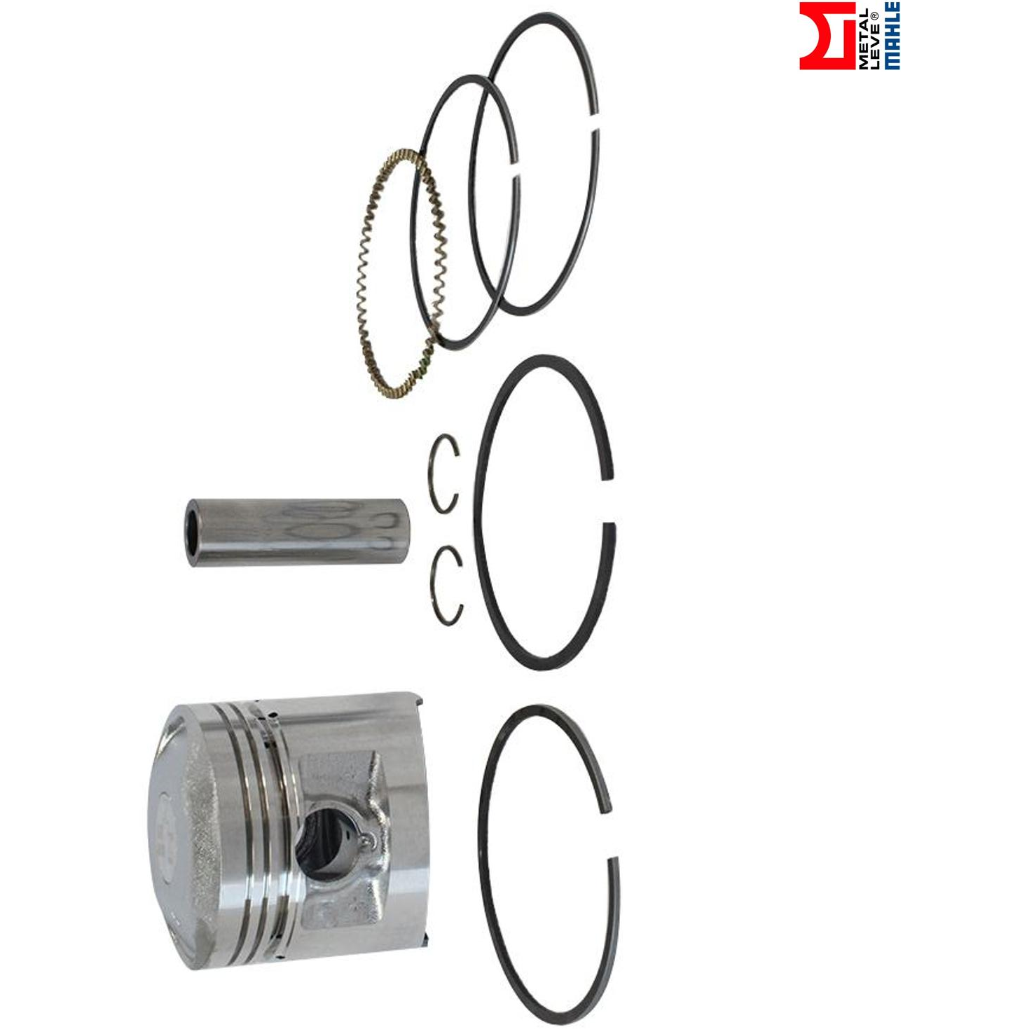 Pistão Com Anéis Std - Mahle Metal Leve - P&A1367 STD