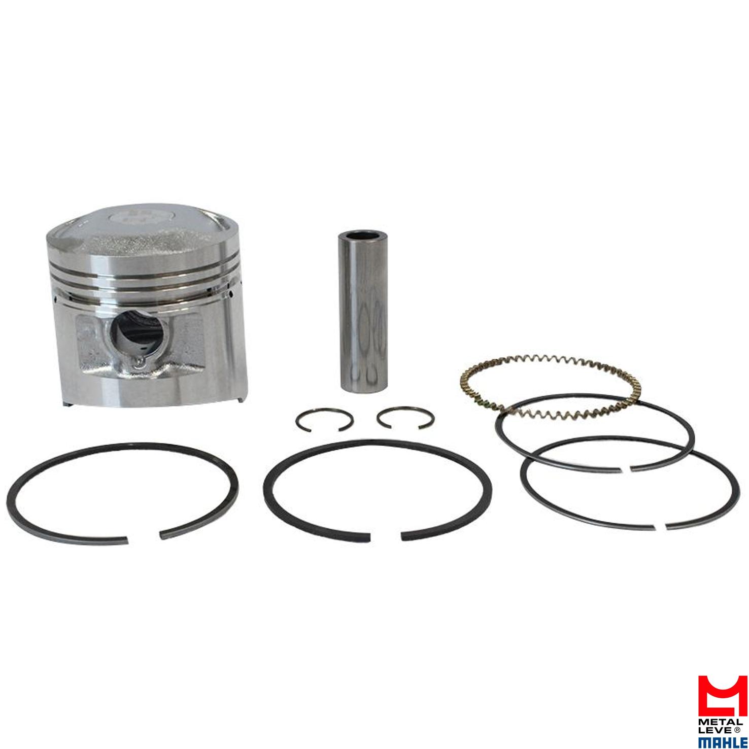 Pistão Com Anéis Std - Mahle Metal Leve - P&A1367 STD