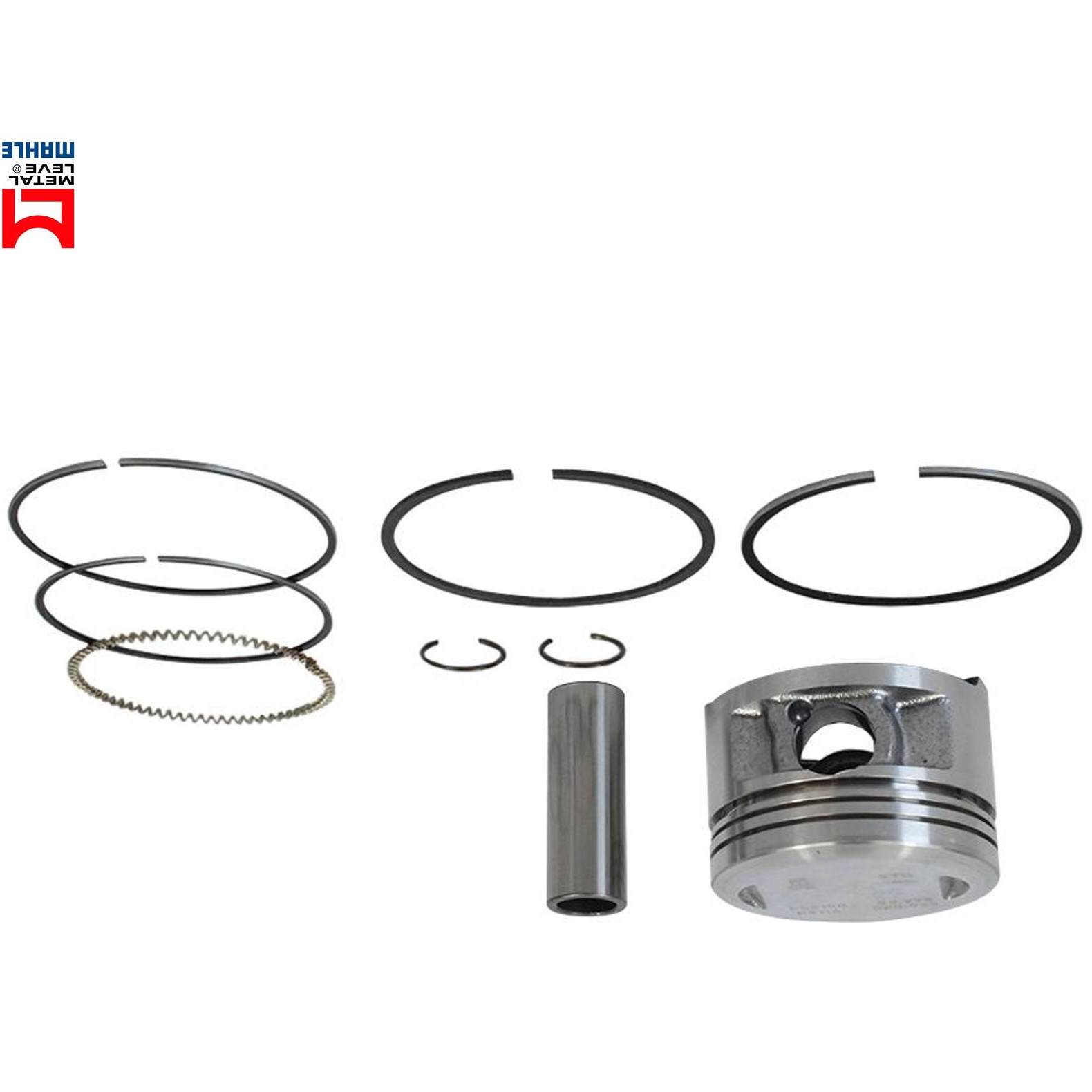 Pistão Com Anéis Std - Mahle Metal Leve - P&A9114 STD