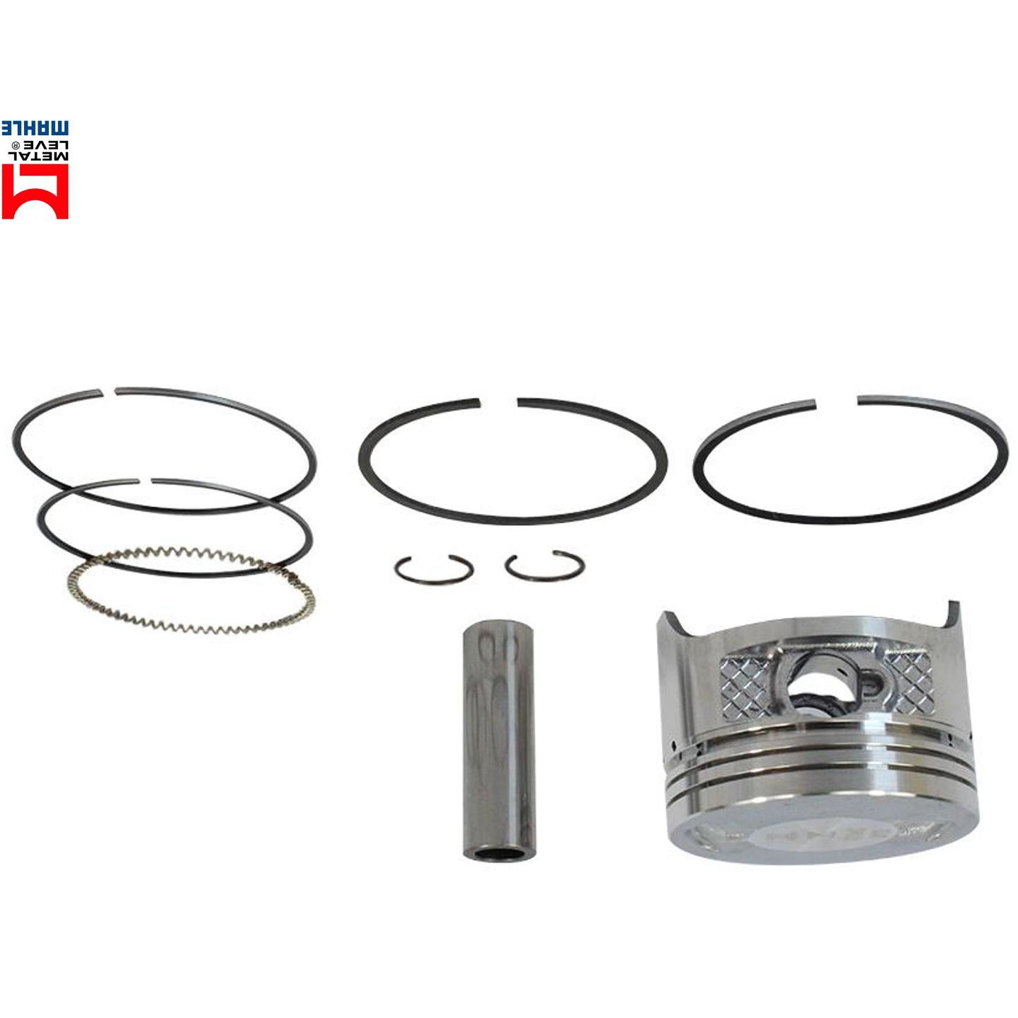 Pistão Com Anéis Std - Mahle Metal Leve - P&A9200 STD