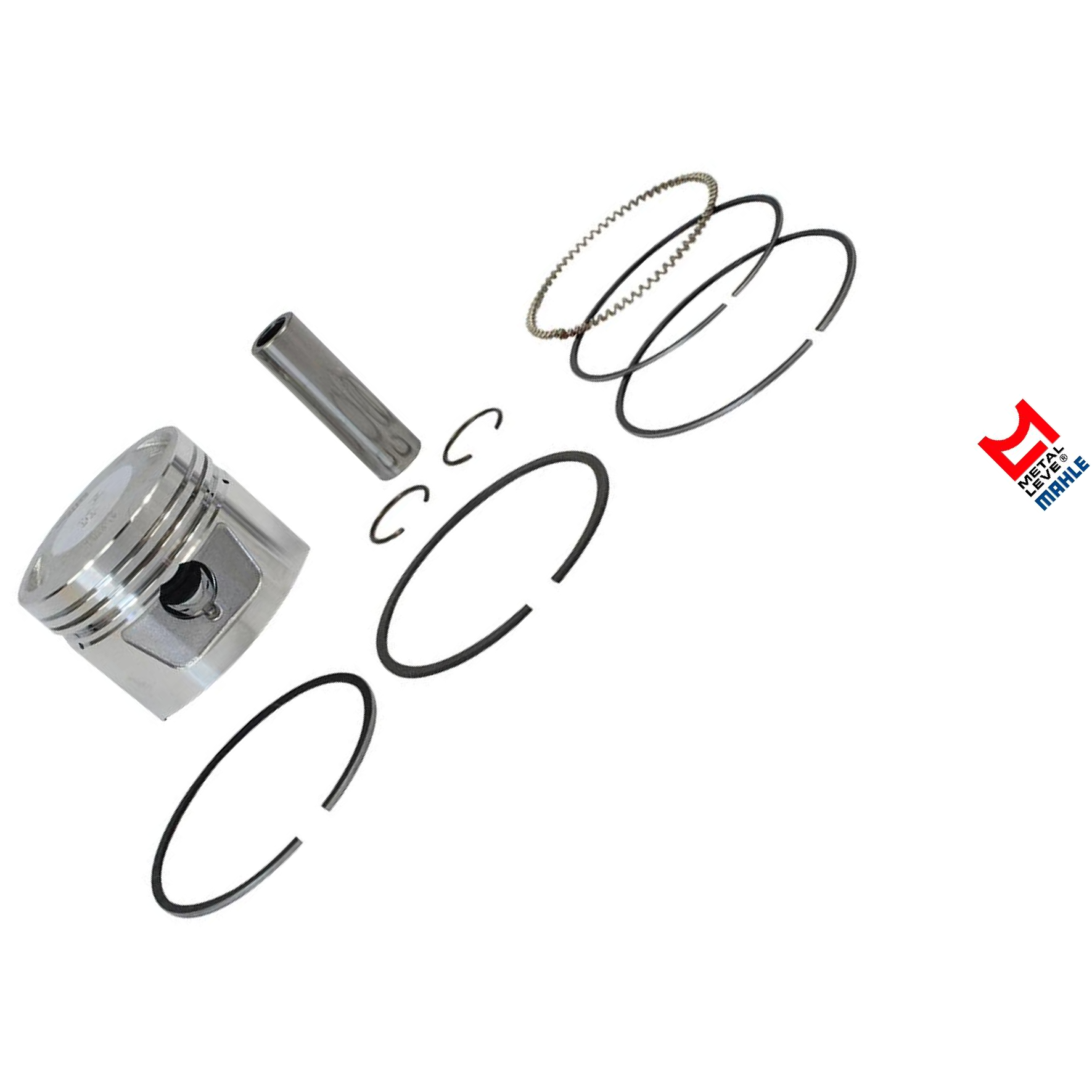 Pistão Com Anéis Std - Mahle Metal Leve - P&A9796 STD