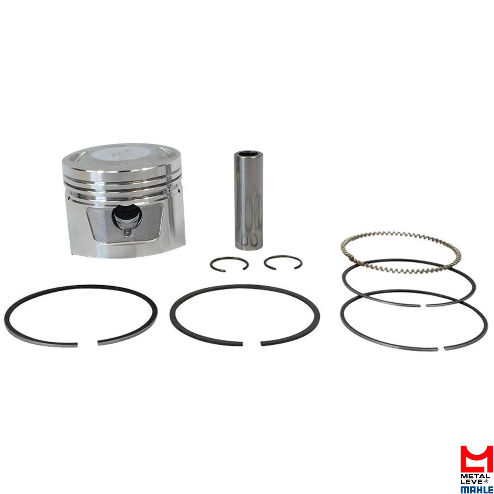 Pistão Com Anéis Std - Mahle Metal Leve - P&A9796 STD