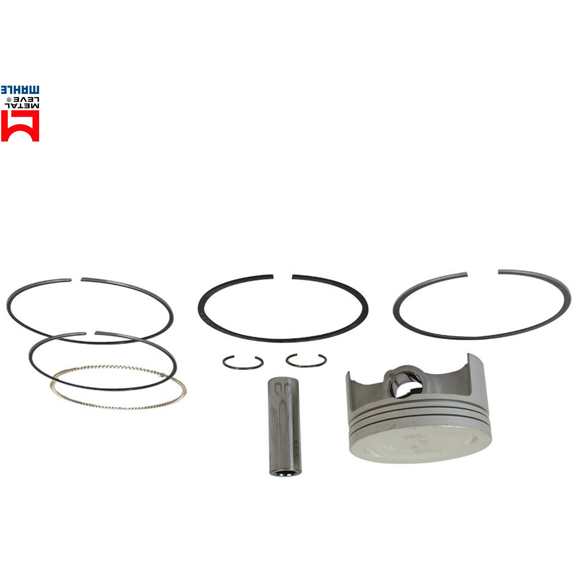 Pistão Com Anéis Std - Mahle Metal Leve - P&A9806 STD