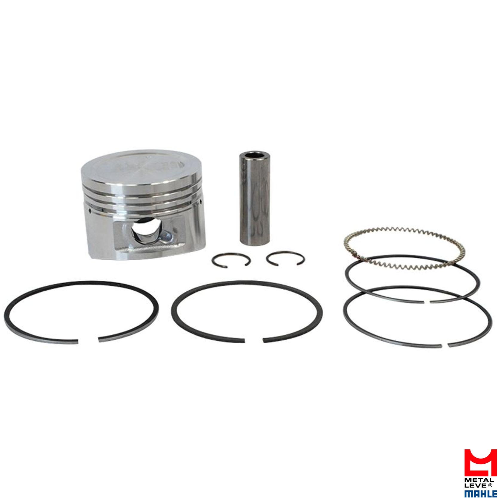 Pistão com Anéis STD para Yamaha Crypton T115 - Mahle Metal Leve - P&A9808 STD