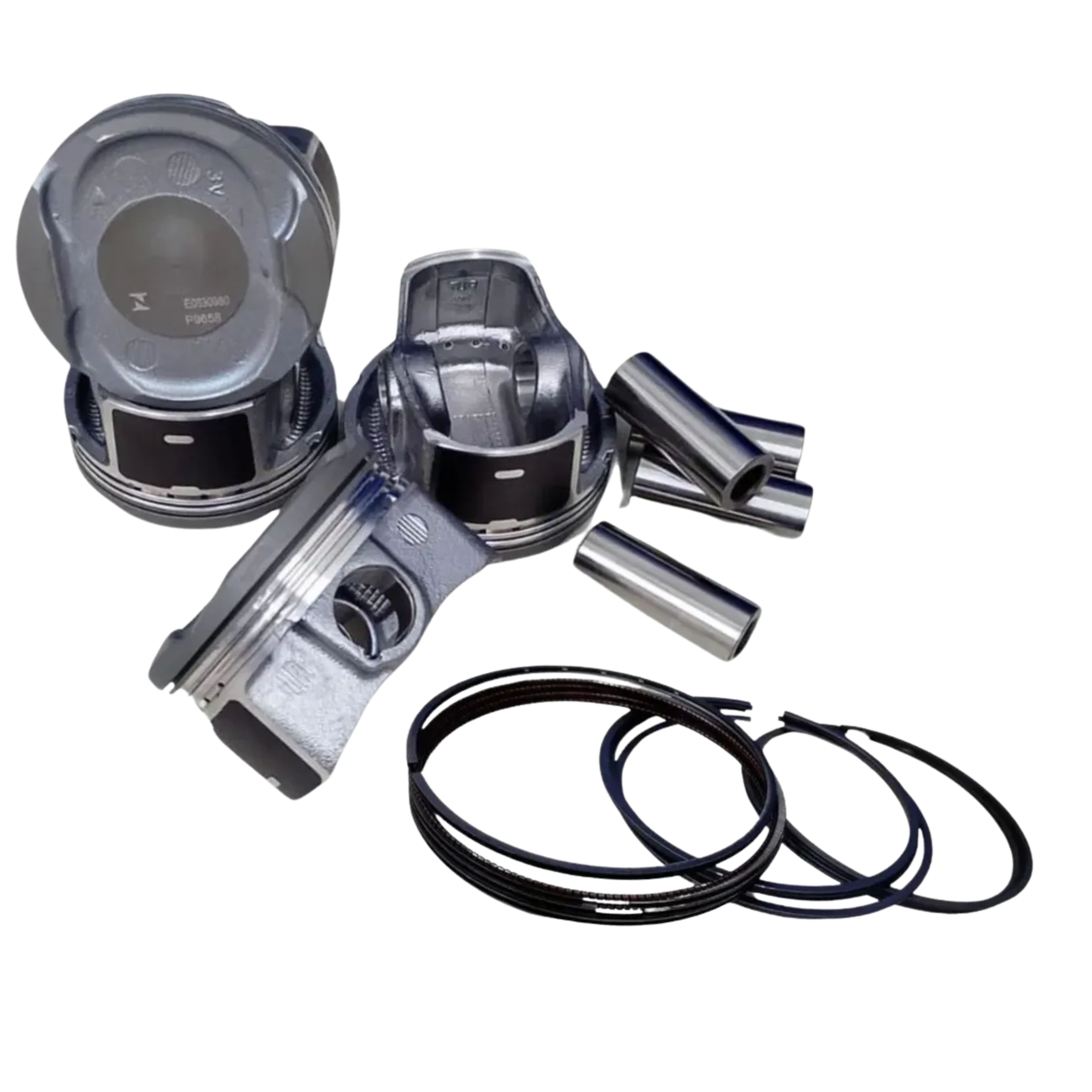 Jogo com 4 Pistões com Anéis STD para Toyota Corolla - Mahle Metal Leve - P&A9658 STD