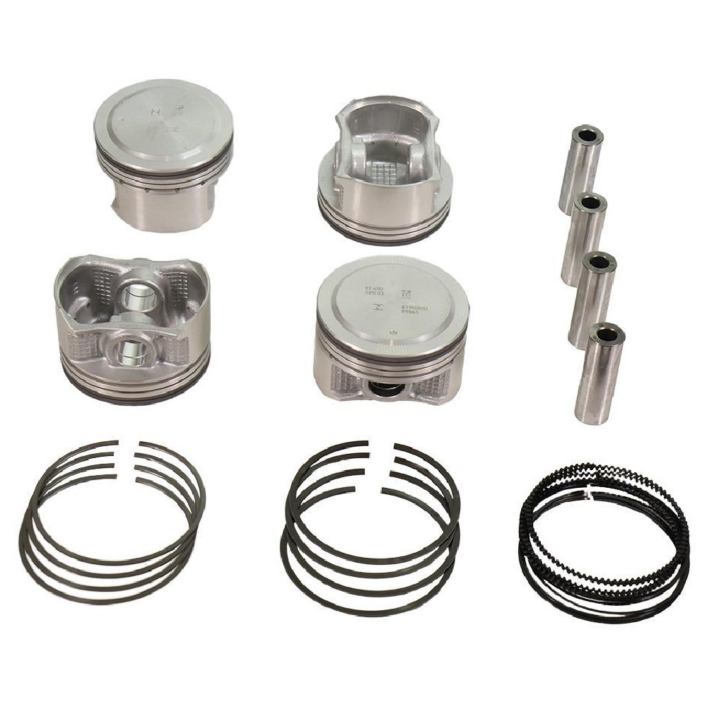 Jogo com 4 Pistões com Anéis STD para Mitsubishi Pajero Tr4 - Mahle Metal Leve - P&A9863 STD