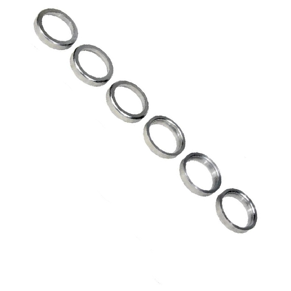 6 Sede de Válvula de Escape 0,10 - Mahle Metal Leve - SE0480044 0,10