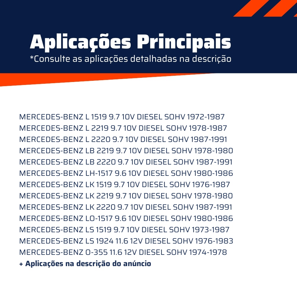 6 Sede de Válvula de Escape 0,10 - Mahle Metal Leve - SE0480044 0,10