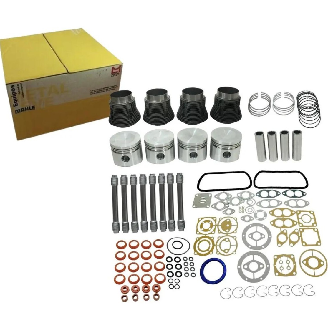 4 Super Kit para Motor STD - Mahle Metal Leve - SUK888 STD