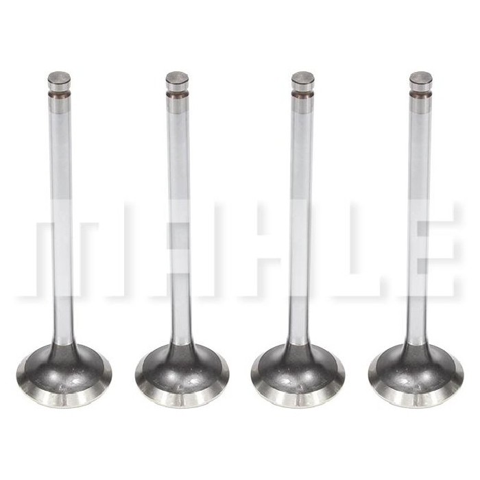 Kit 4 Válvula de Escape para Hyundai H 100 e H-1 STAREX - Mahle Metal Leve - VE2081302 STD