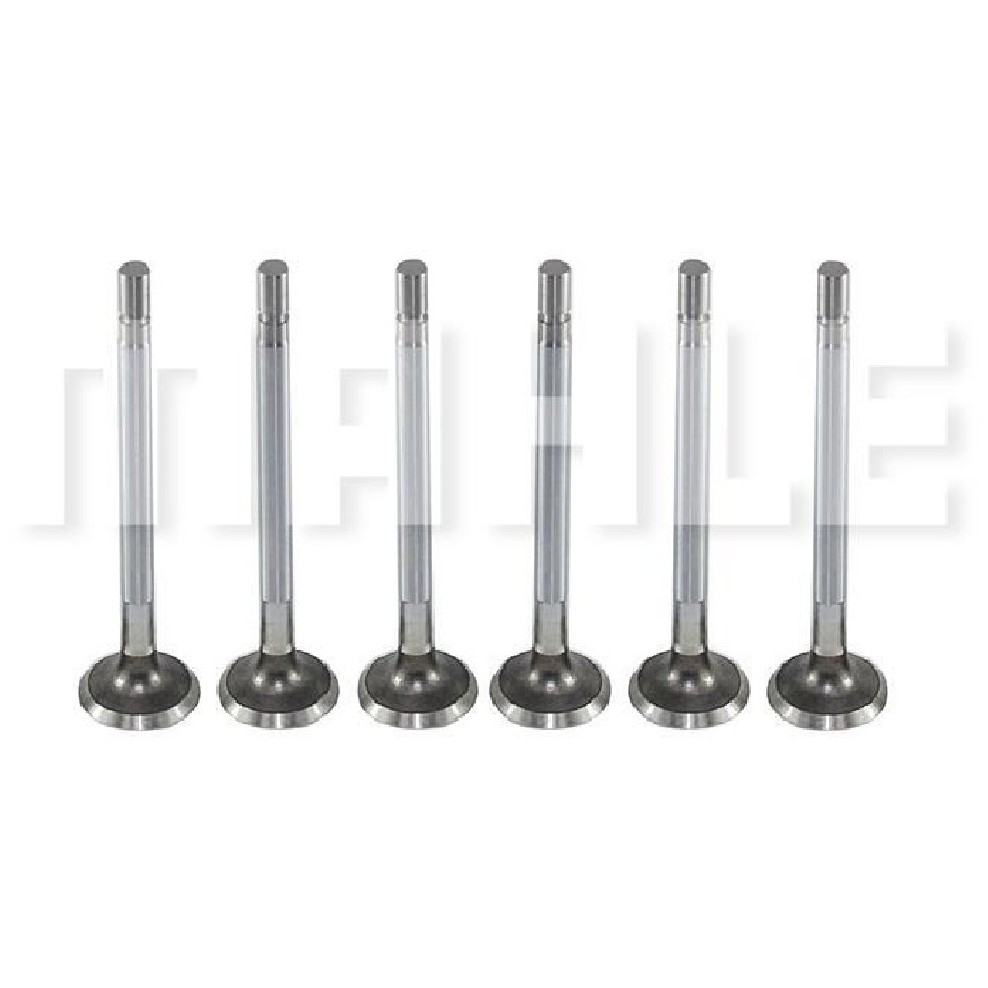 Kit 6 Válvula de Escape - Mahle Metal Leve - VE0480005 STD