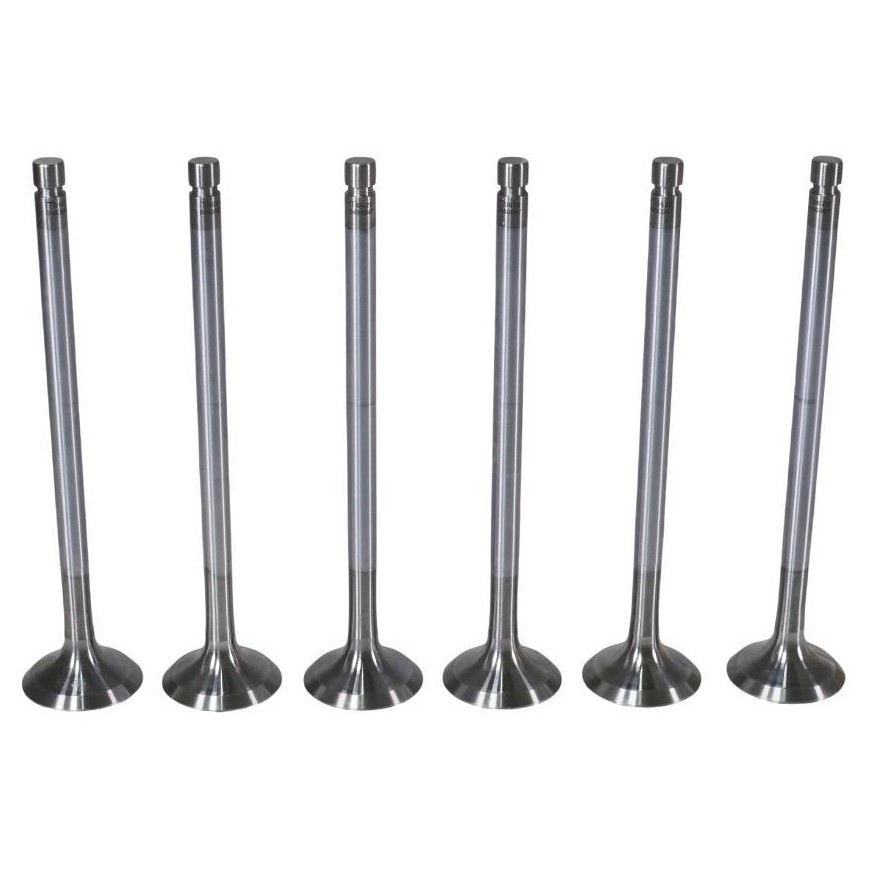 Kit 6 Válvula de Escape - Mahle Metal Leve - VE0480047 STD