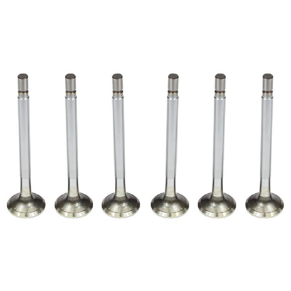 Kit 6 Válvula de Escape - Mahle Metal Leve - VE0480097 STD