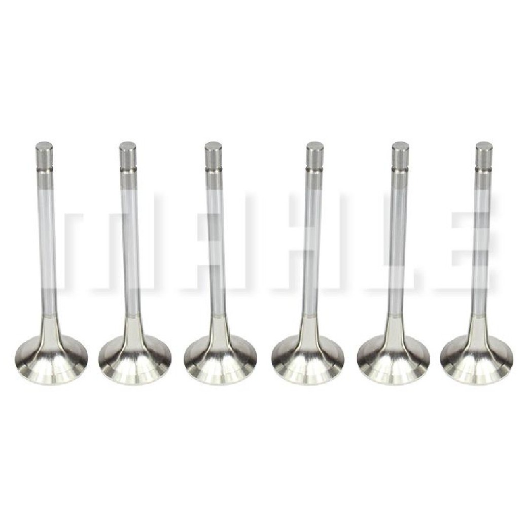 Kit 6 Válvula de Escape - Mahle Metal Leve - VE0481437 STD